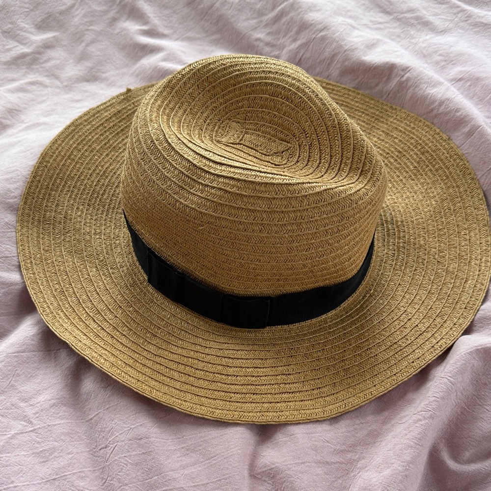 San Diego Hat Company Tan Wide Brim Hat